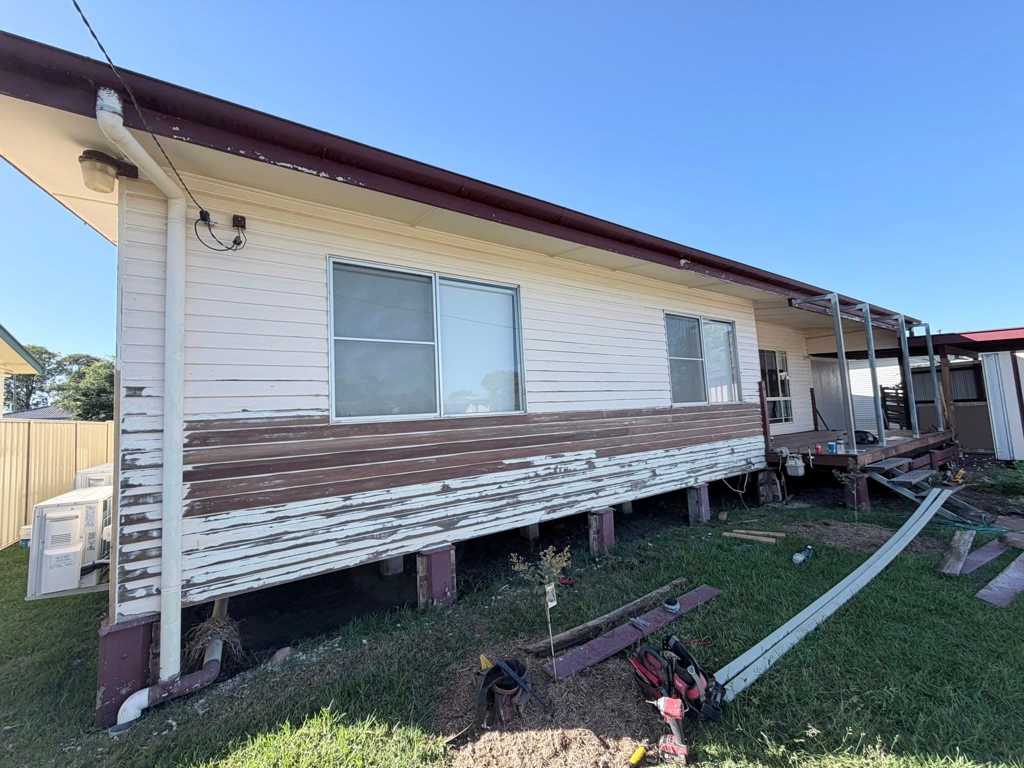 Before — Exterior Transformation